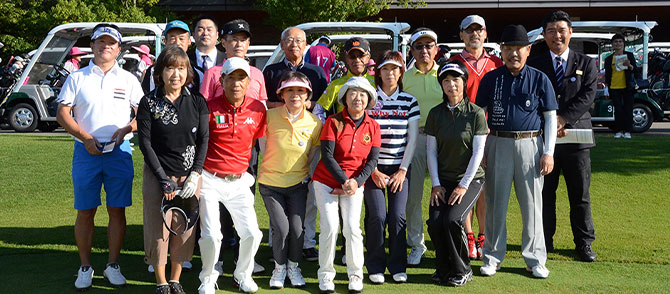 海外ゴルフツアーやシニア親睦会など会員限定イベントを多数開催